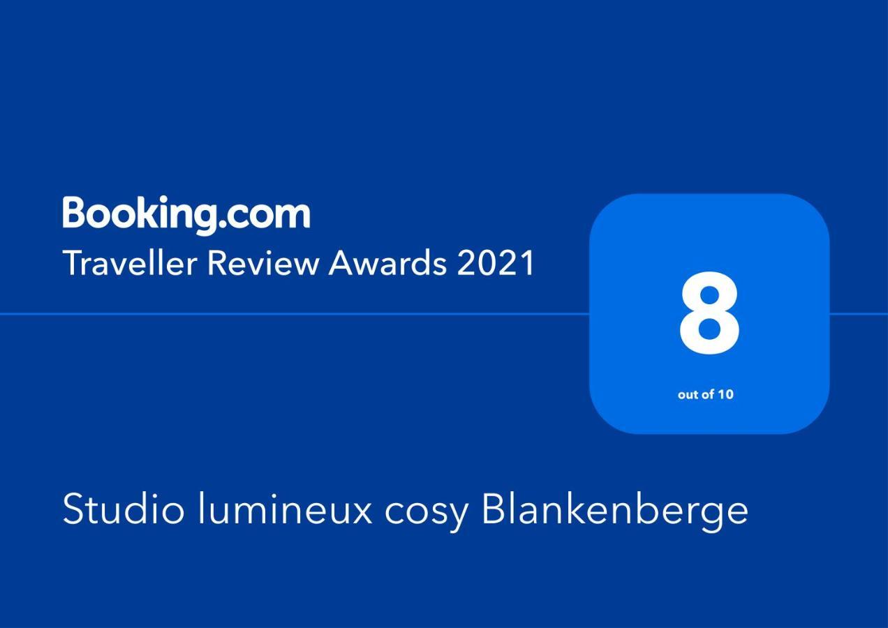 Studio Lumineux Cosy Blankenberge 아파트 외부 사진